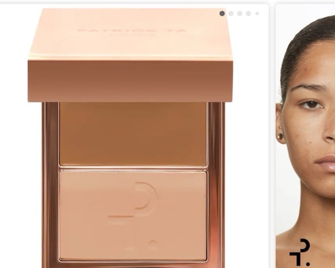 Brand new PATRICK TA Major Skin Crème Foundation and Finishing Powder duo