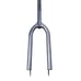 BMX GUC+ Bike Fork- 330mm Fork- 185mm Steer Tube Silver Chromoly