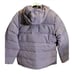 Adidas Women's Helionic Down Hooded Jacket in Shadow Violet