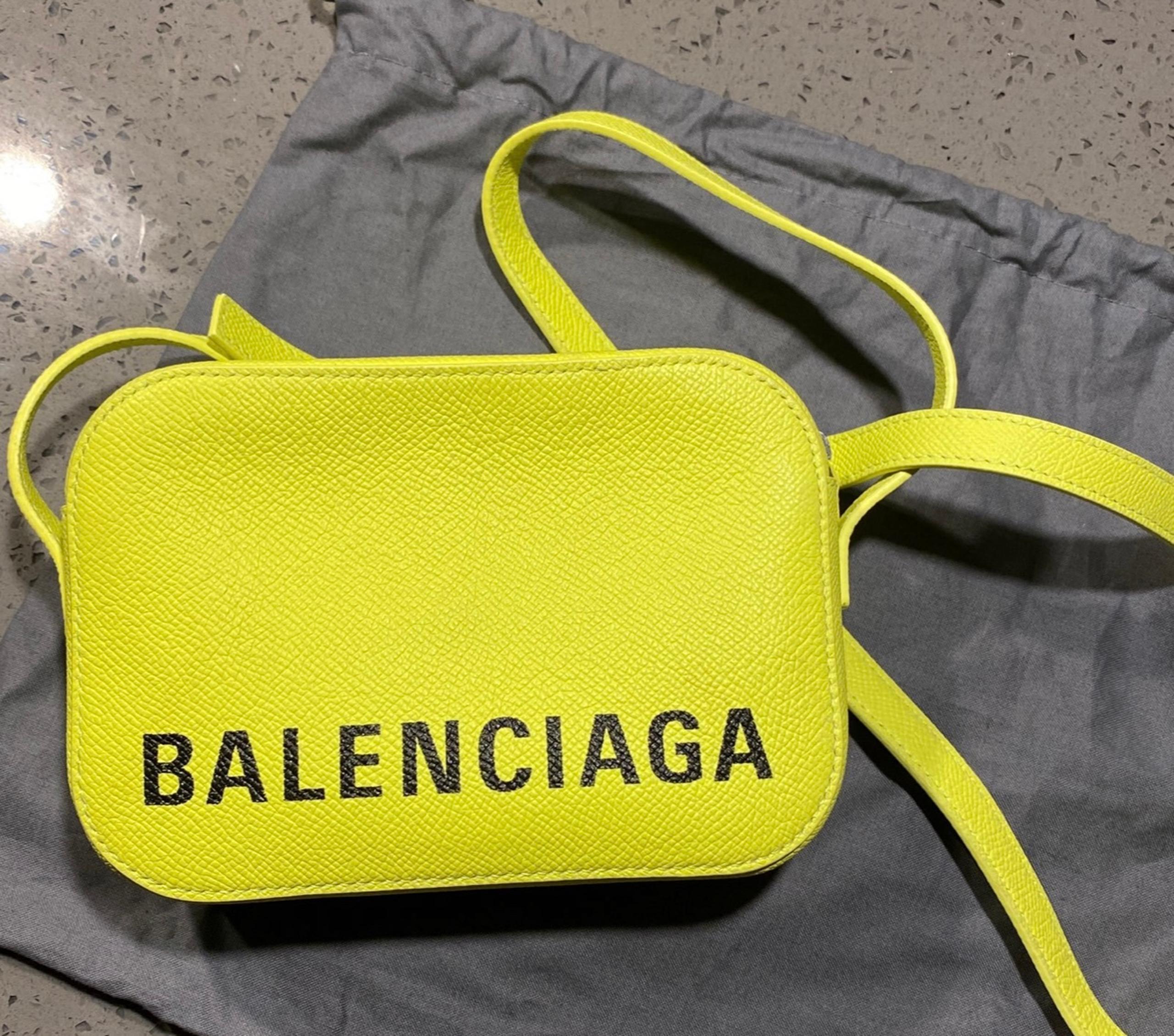 Balenciaga Logo Cross Body Bag