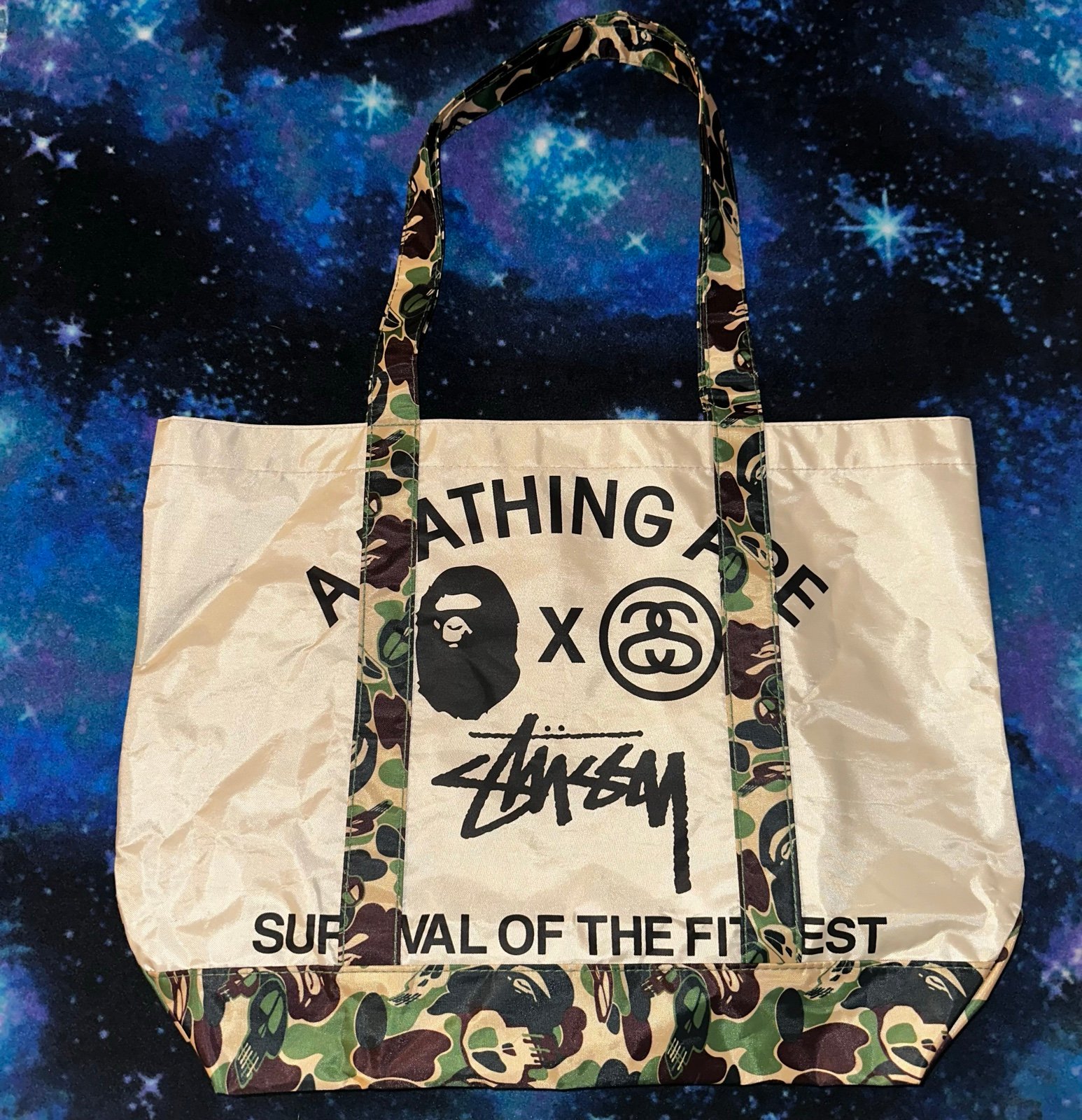 BAPE x Stussy 2011 Tote Bag