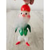 carlini ? Dwarf elf Italian glass ornament AS IS Xmas tree