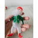 carlini ? Dwarf elf Italian glass ornament AS IS Xmas tree