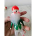 carlini ? Dwarf elf Italian glass ornament AS IS Xmas tree