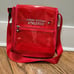 Vintage Tommy Hilfiger Athletics Transparent Red Plastic Shoulder Bag