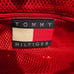 Vintage Tommy Hilfiger Athletics Transparent Red Plastic Shoulder Bag
