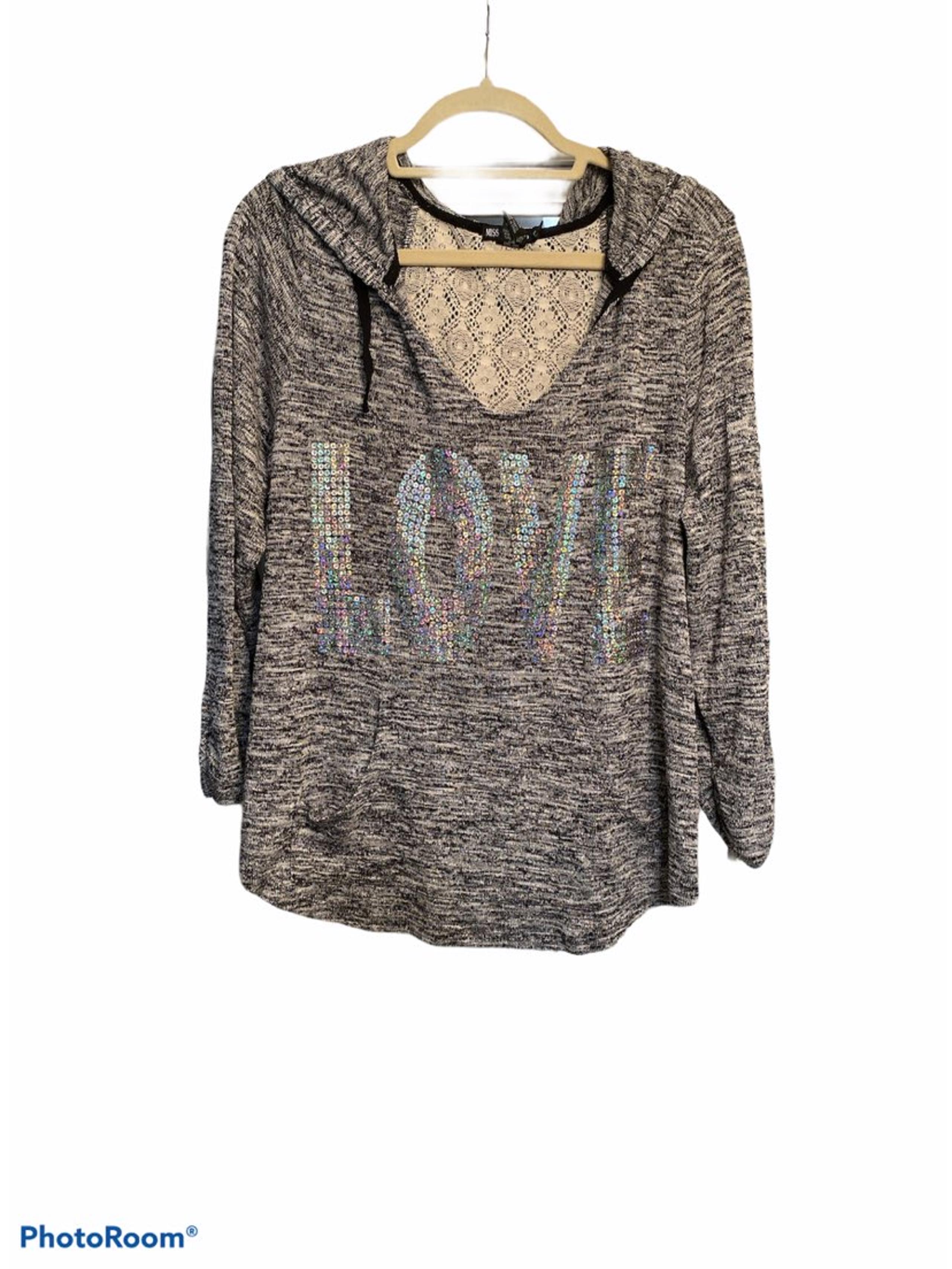 Miss Chevious hooded sweater Size 2X