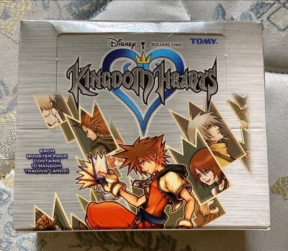 Kingdom Hearts TCG Booster Box Sealed Disney Square Enix TOMY RARE!