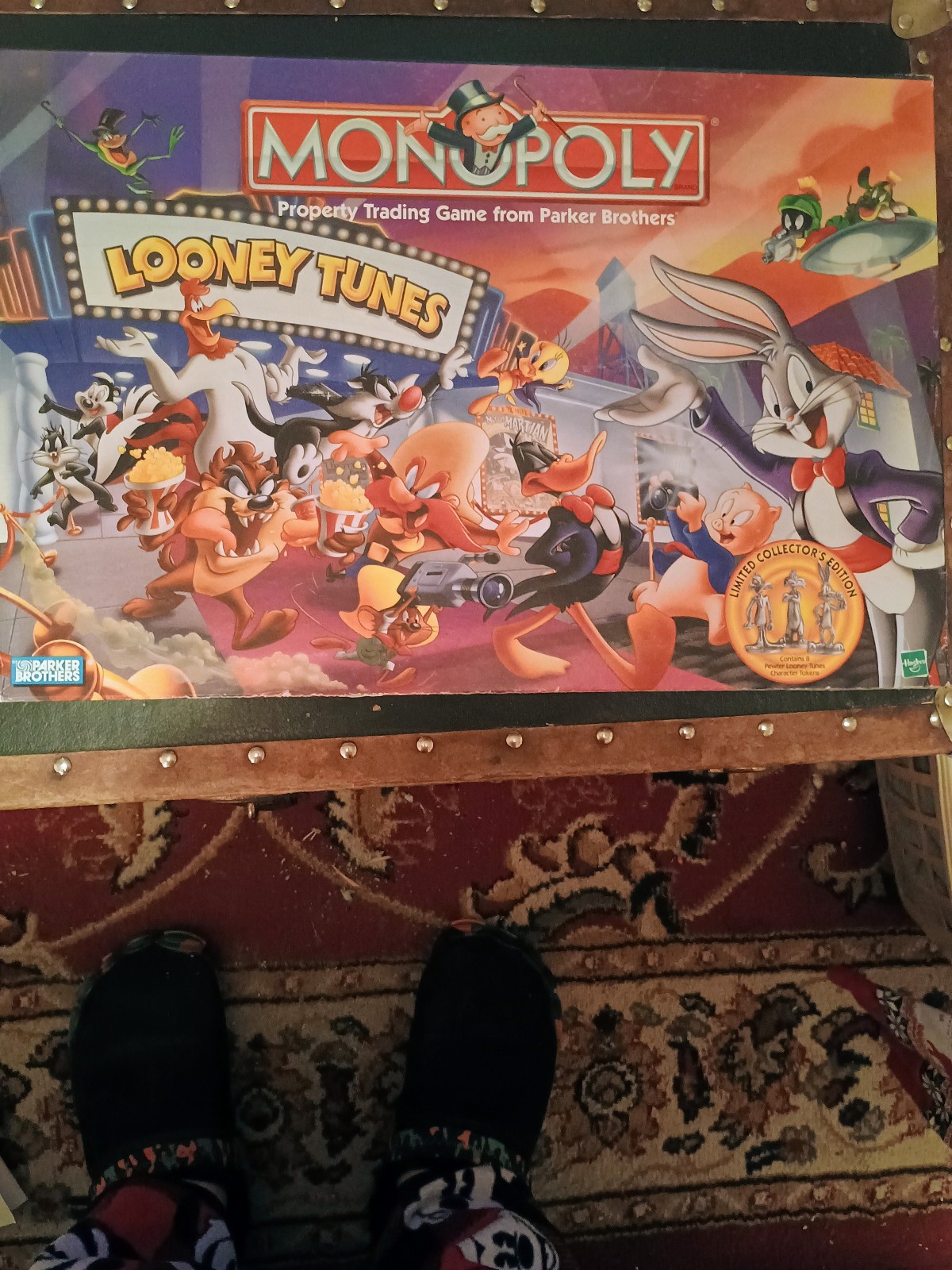 Vtg 1999 Looney Tunes Monopoly game