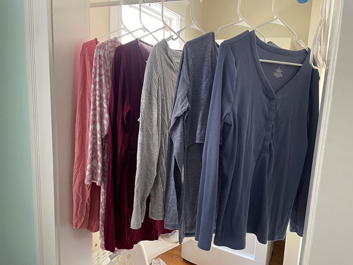 Nursing/ Maternity Long-Sleeve Top Bundle, L/M (6 or Pick Your Own)