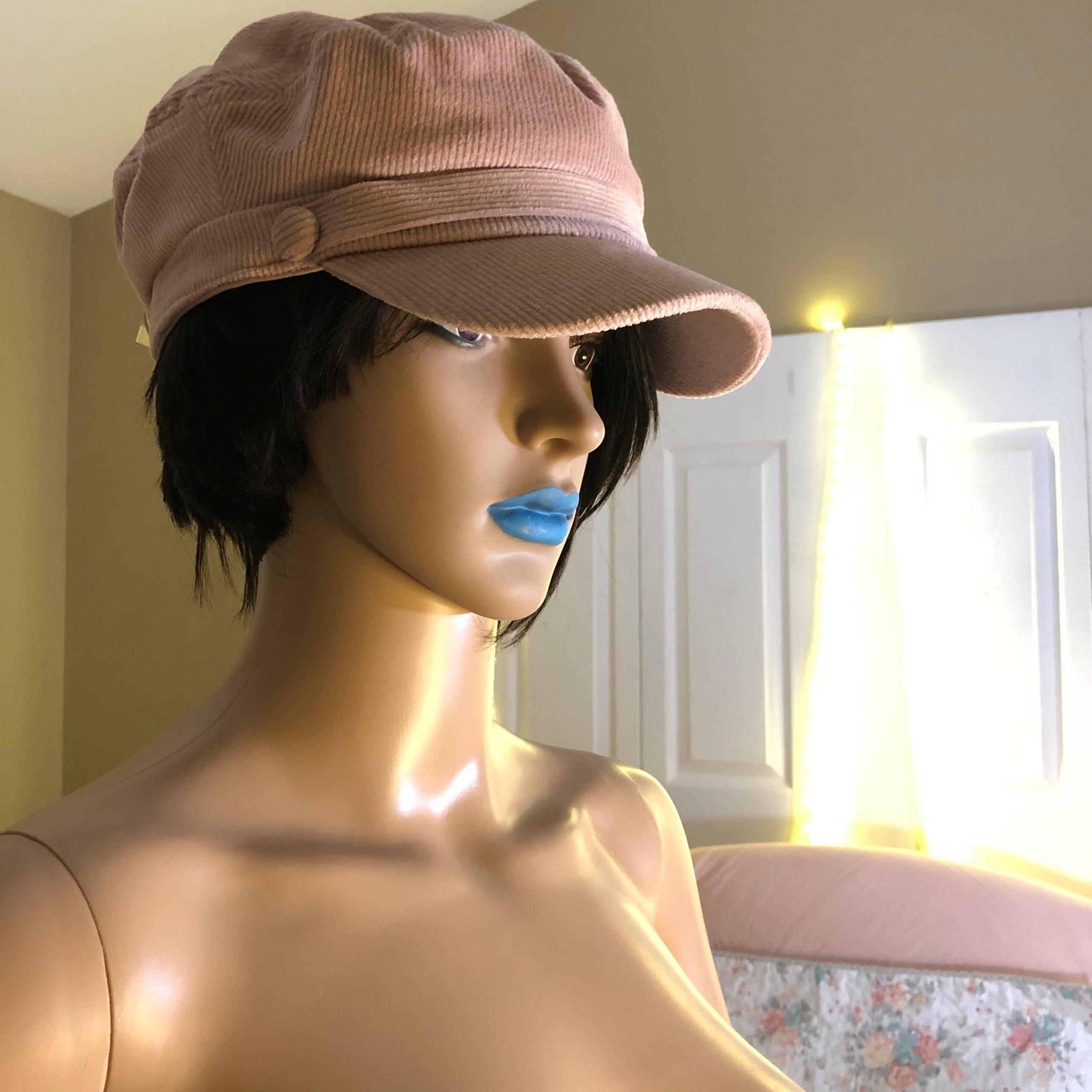 Pink Blush Fisherman Hat Women’s Corduroy Cap Fiddler New NWT - C&C California