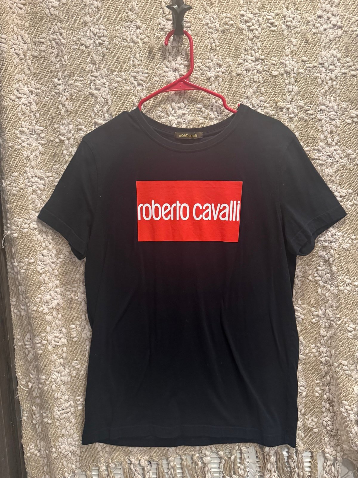 ROBERTO CAVALLI Men’s Short Sleeve T-Shirt Sz XL
