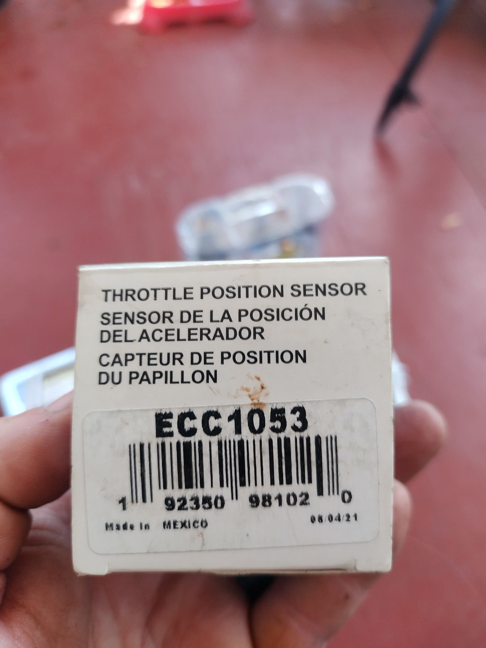 Throttle position sensors