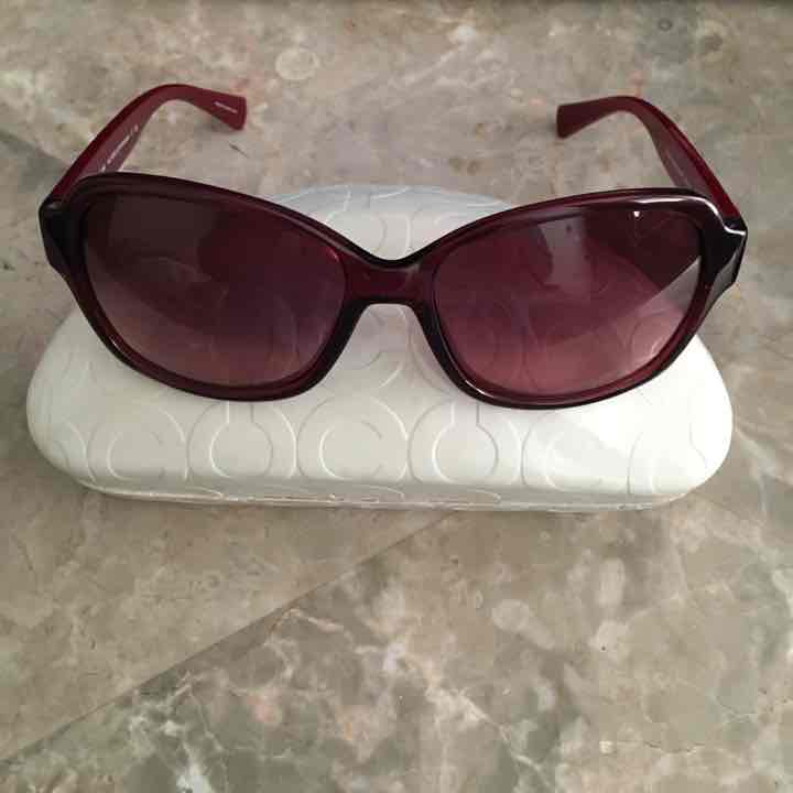 Authentic Coach Sunglasses w/case