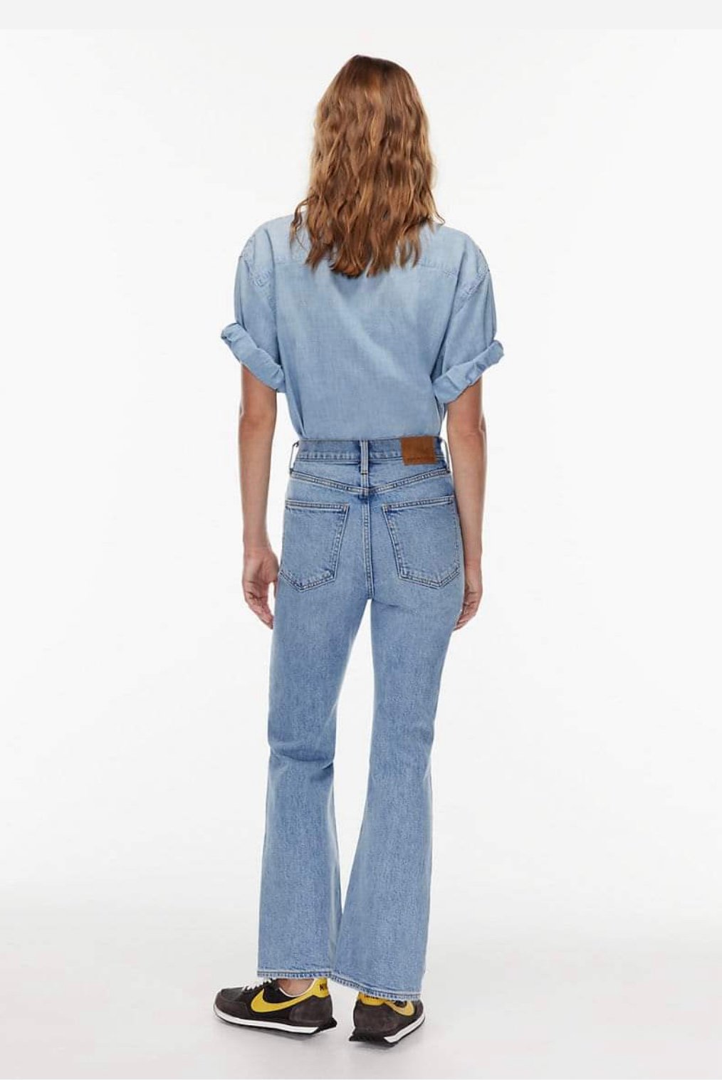 Denim Forum the Bettie high rise flare 30L