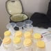 Madela Double Electric Pump in Style breast Pump and Bottles Bundle