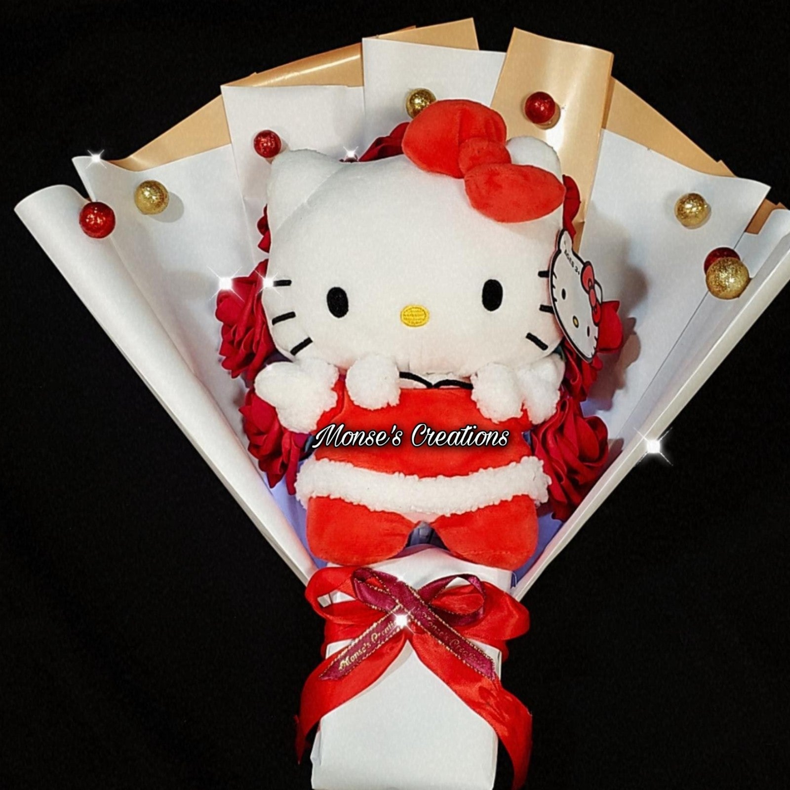 Hello kitty plushie bouquet