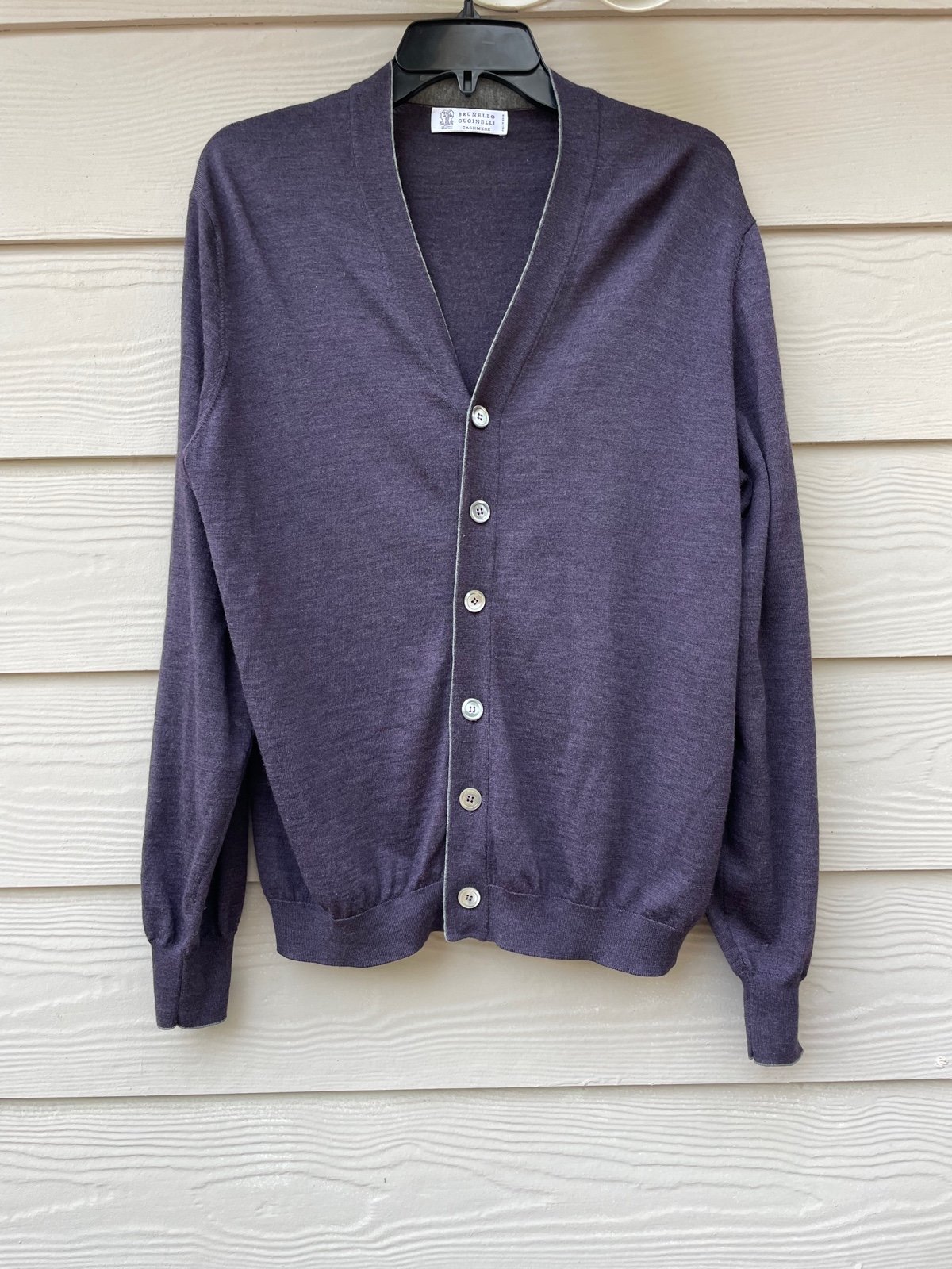 Brunello Cucinelli, wool and Cashmere Lightweight Cardigan