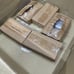 Vintage Mid Century Lucite Hollywood Regency Chandelier Flush Mount New Open Box