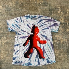 Cactus Jack by Travis Scott Flame Men's Size Medium T-shirt Tie Dye
