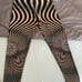 Devil Walking legging and crop top set