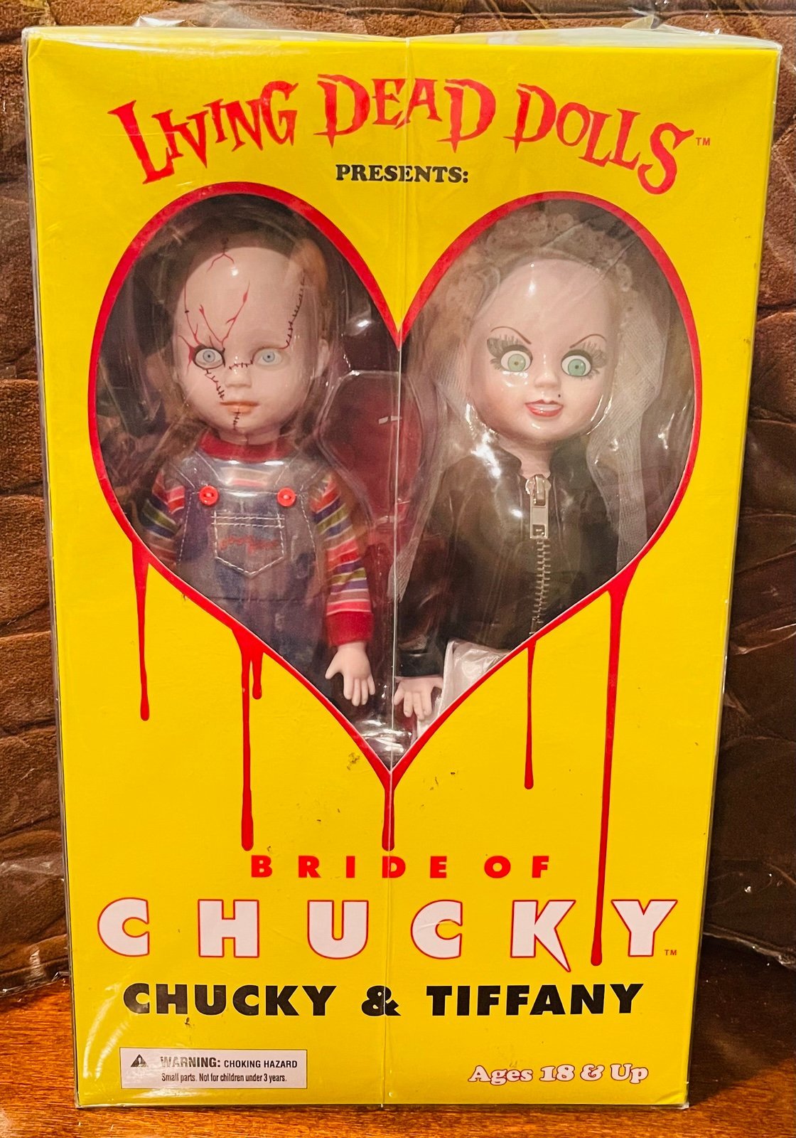 Living dead dolls bride of Chucky with Tiffany