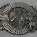 Vintage 1987 Metal Belt Buckle, Greeley Independence Stampede, Colorado