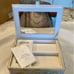 Rachel Zoe Metallic Beaded Jewelry box