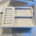 Rachel Zoe Metallic Beaded Jewelry box
