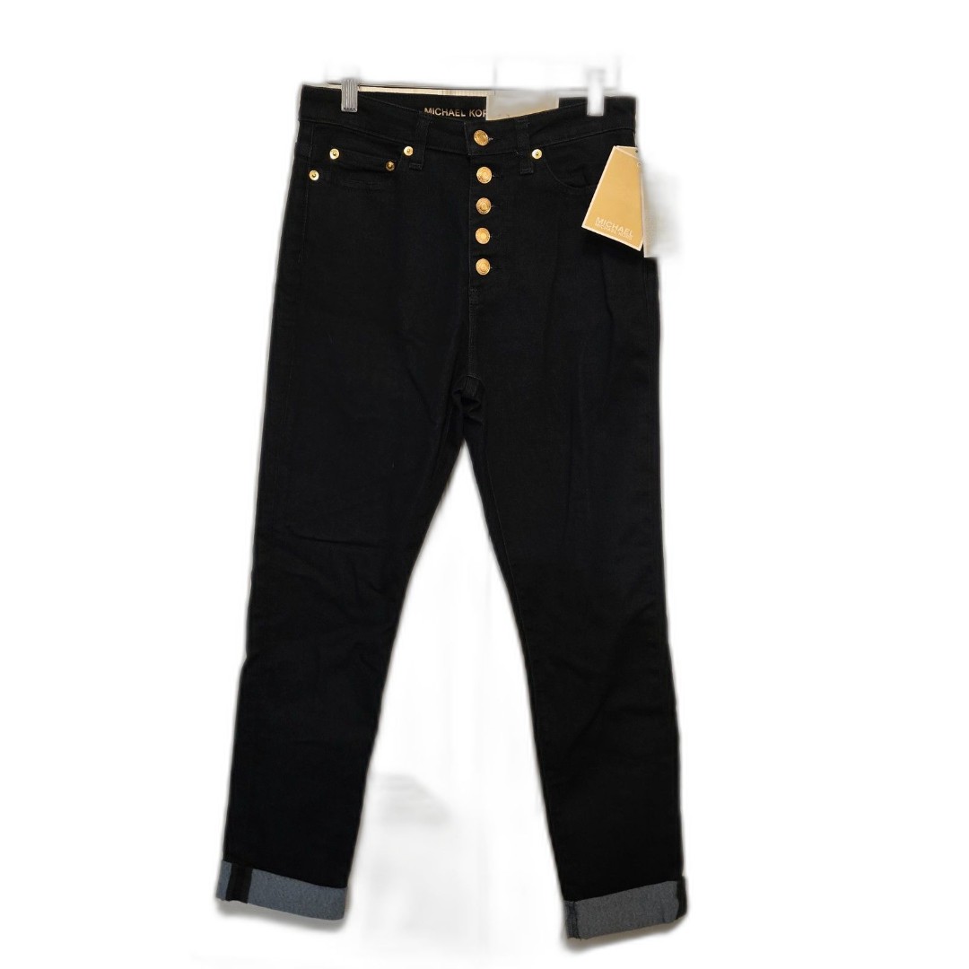NWT Michael Kors Denim Jeans Blue Skinny High Rise Size 4