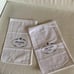 Auth.New PRADA two Flannel Shoe dust Storage Drowstring Bags W 8.5” /H 13 3/4”.