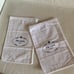 Auth.New PRADA two Flannel Shoe dust Storage Drowstring Bags W 8.5” /H 13 3/4”.