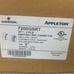 2 New in Box Appleton 7200GSRT 2 Raintight Steel EMG Insulated Throat Connector