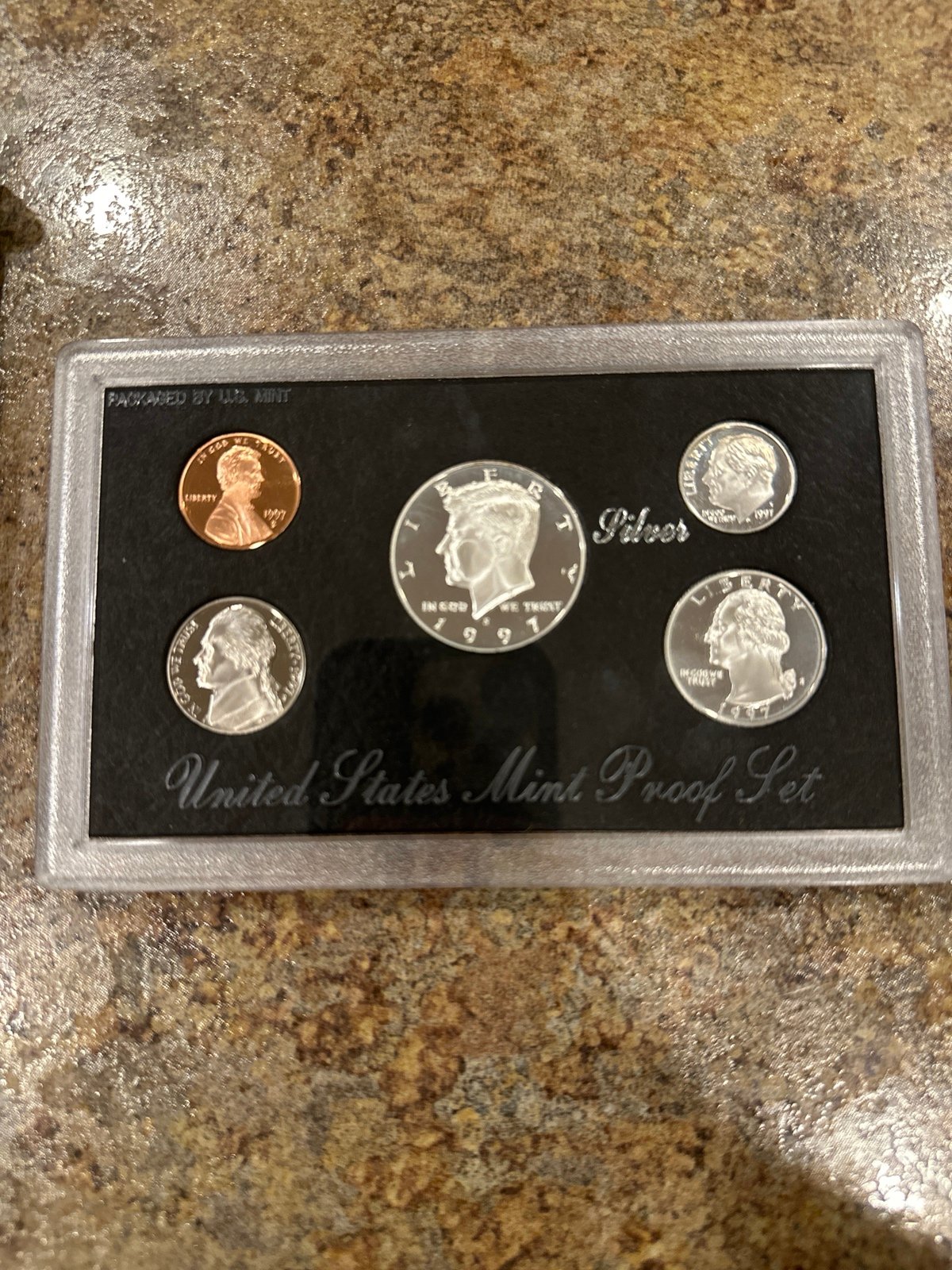 1997 United States Mint Silver Proof Set