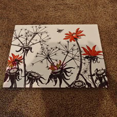13X18 inch , Metal drawing , Wall Decor