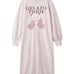 Gelato Pique Panda Jacquard Dress, Pink
