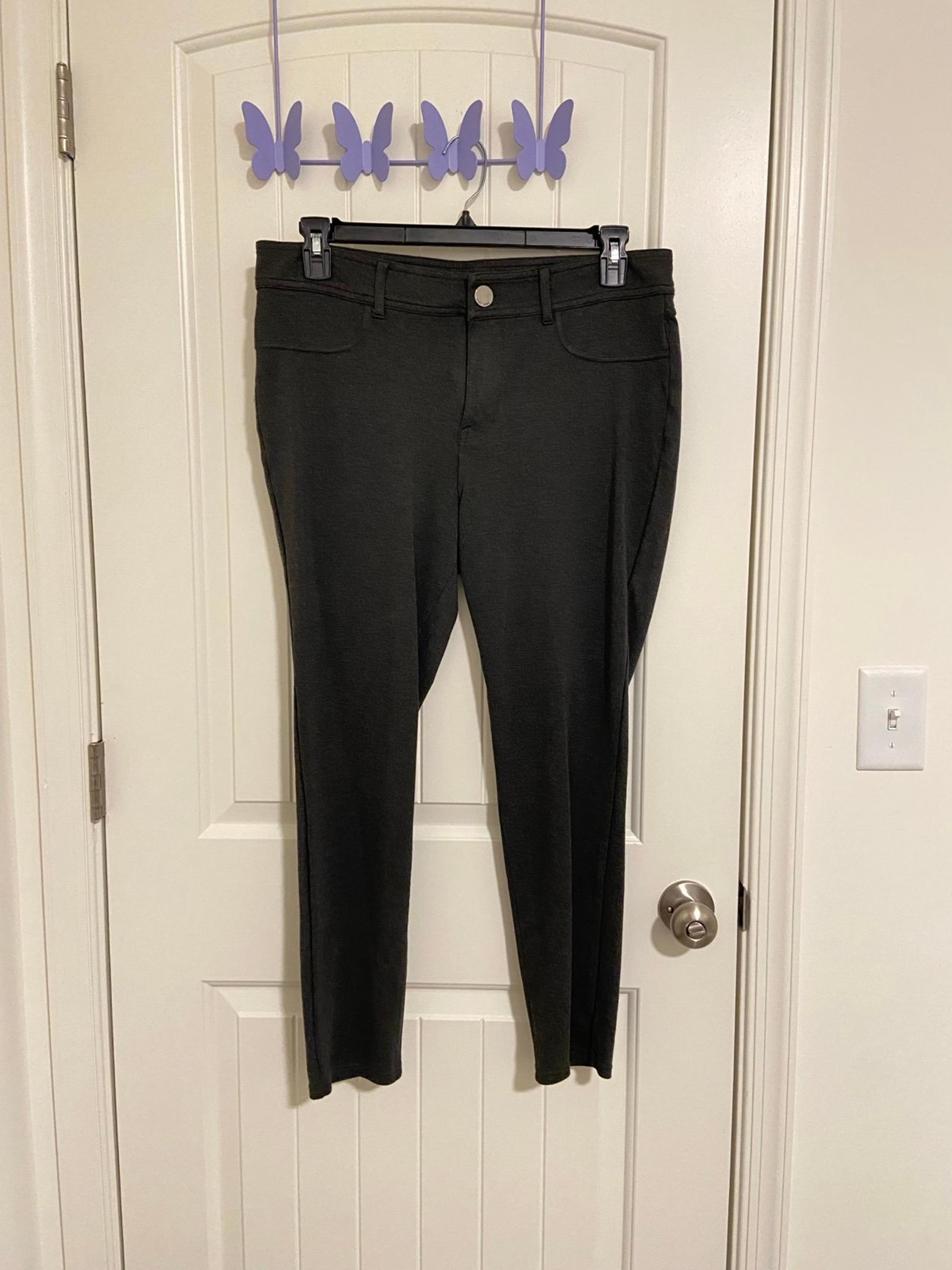 NWOT Seven7 women’s gray stretch skinny leggings jeans pants casual comfy 14