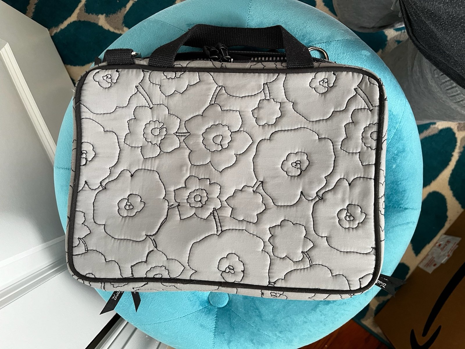 Thirty One Silver Cosmetic Bags Mercari