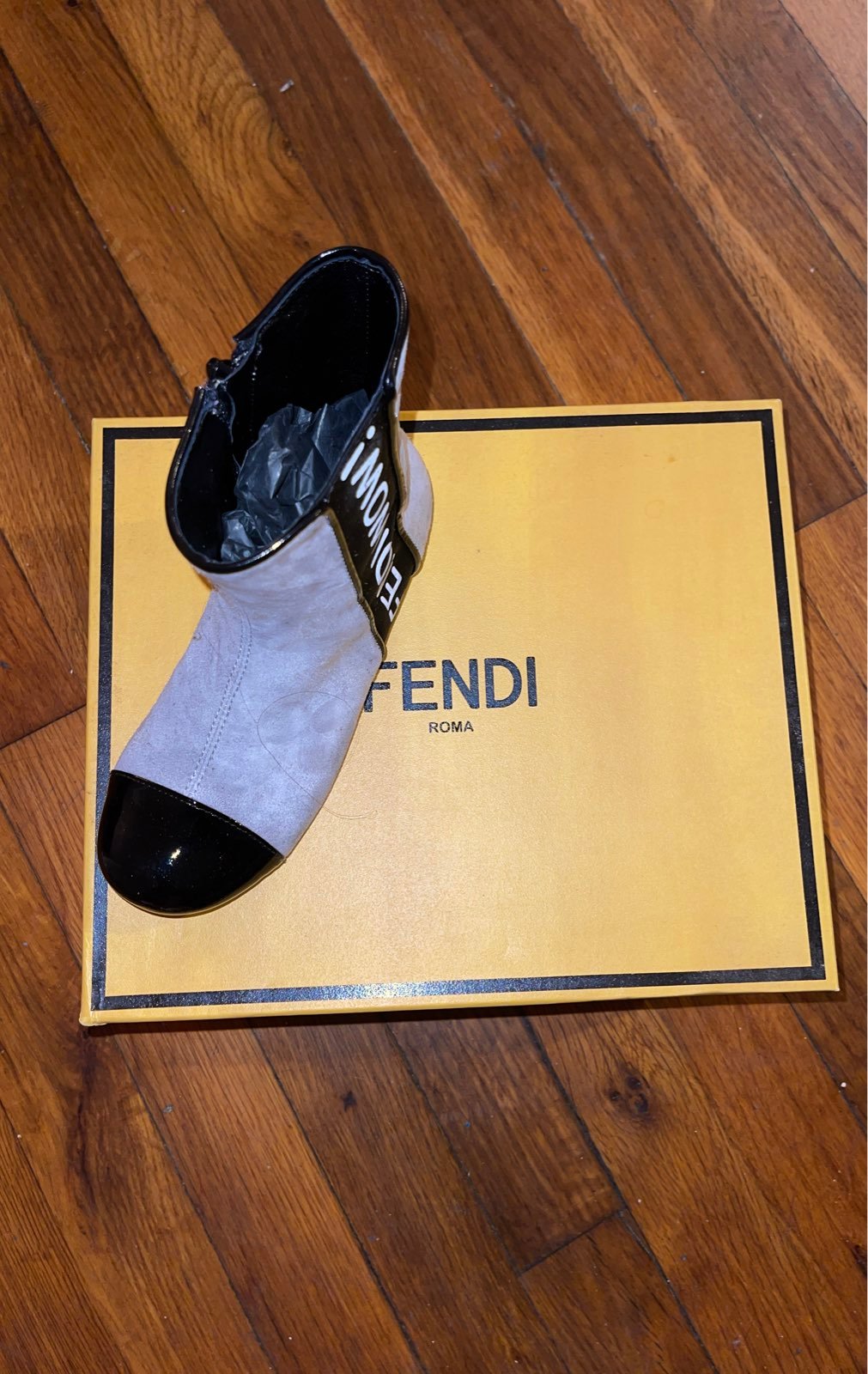Kids Fendi Suede Boot Size 31