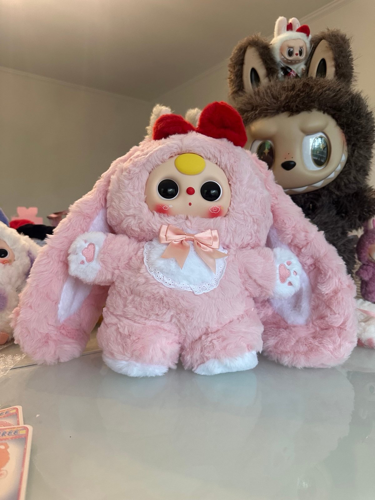 Baby Three 400% - Pink Bunny! New
