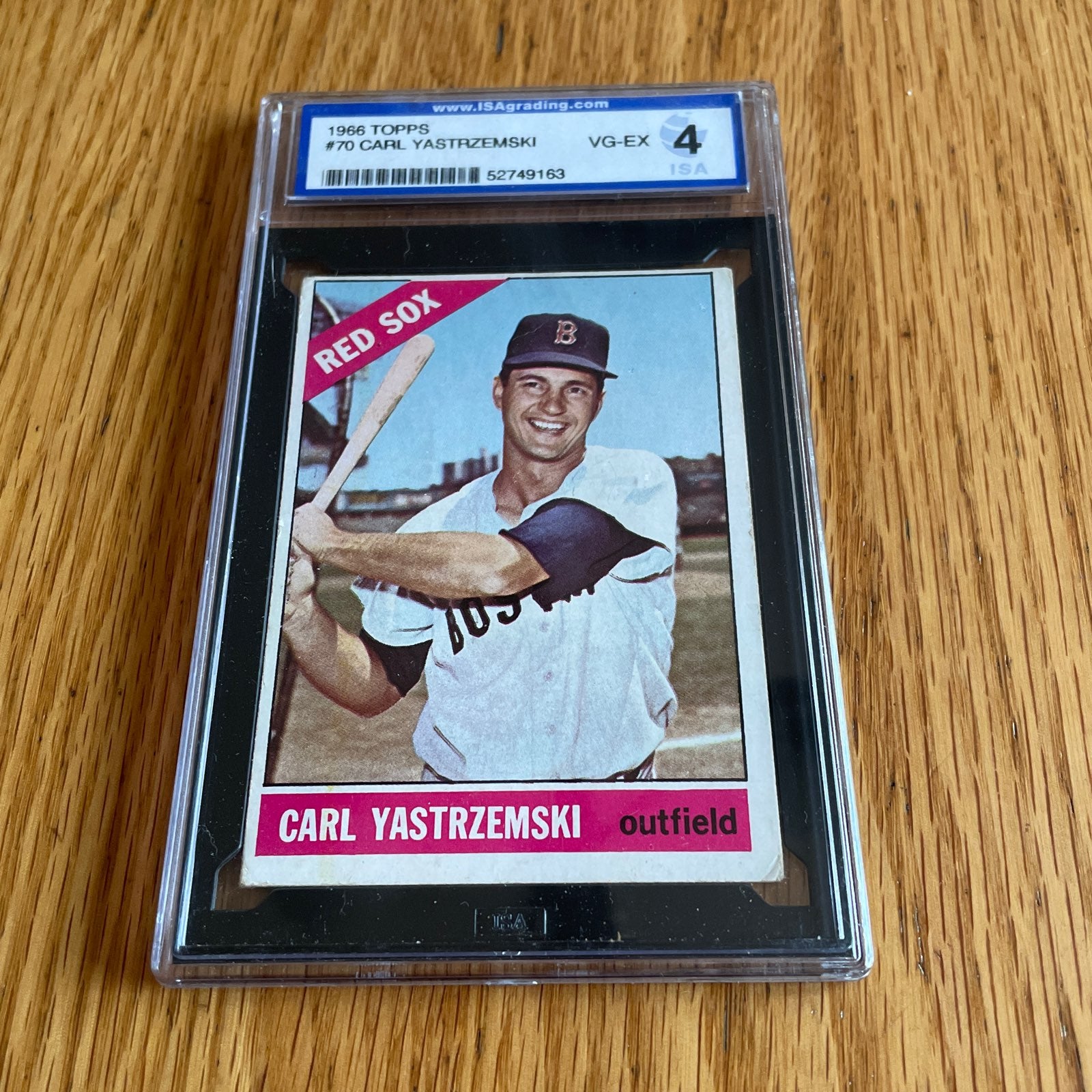 1966 Topps Carl Yastrzemski Card