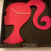 Huge Barbie clock