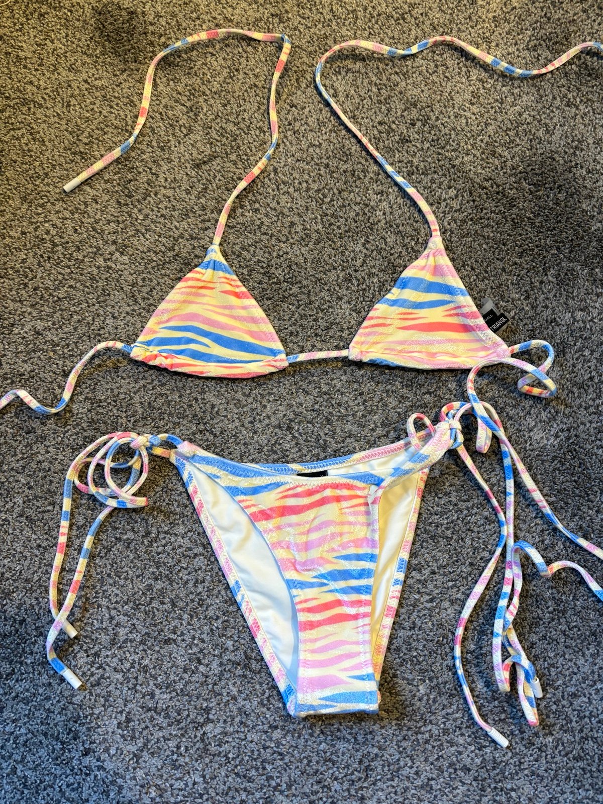 Triangl Soft Zebra Bikini
