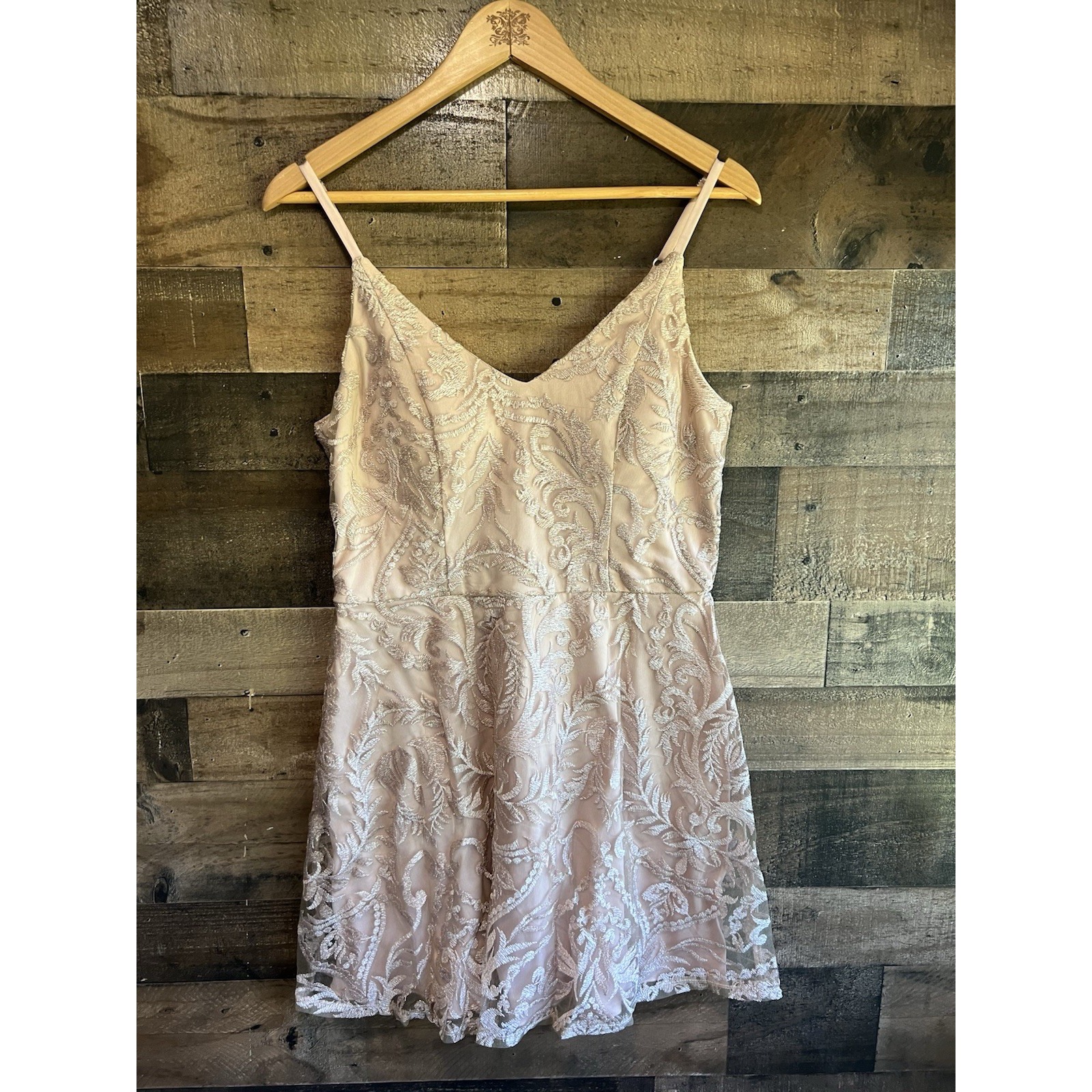 Nwt Xtraordinary Dress Junior Size 13 Nude Fit and Flare Dance Homecoming Event
