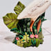 Vintage Atlantic Mold Large 13” Hand Painted Egret Heron Bird Ceramic Sculpture