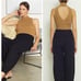 ELEVEN SIX Mae Sweater Tank in Camel/Tan Size