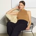 ELEVEN SIX Mae Sweater Tank in Camel/Tan Size