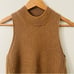ELEVEN SIX Mae Sweater Tank in Camel/Tan Size