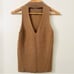 ELEVEN SIX Mae Sweater Tank in Camel/Tan Size