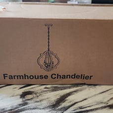4 light farmhouse orb chandelier